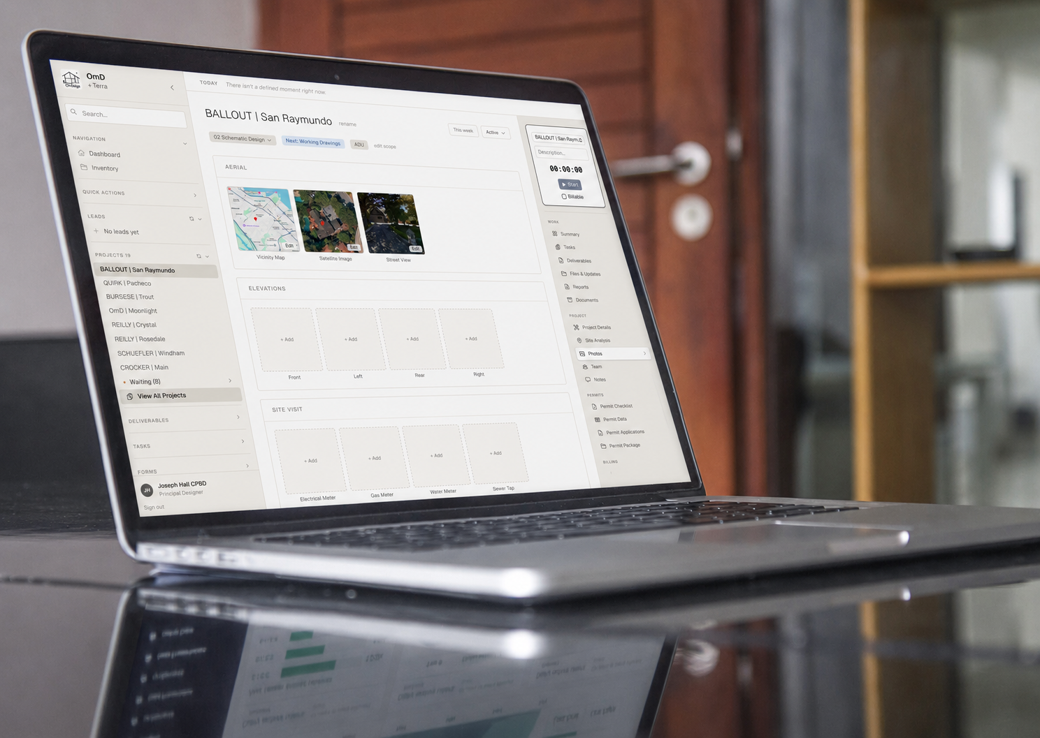 Contractor workflow tools